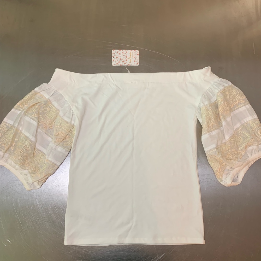 Off Shoulder Free People top